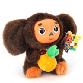 Мягкая игрушка Мульти-Пульти Чебурашка с апельсином