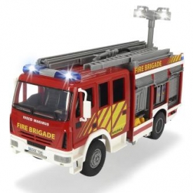Пожарная машина Dickie с водой 30 см со светом и звуком, свободный ход 3717002