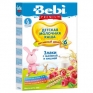 Каша Колинска Bebi Premium молочная злаки-малина-вишня 200г с 6месяцев
