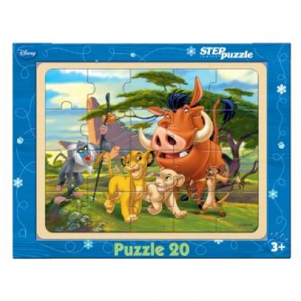 Игра из дерева Step Puzzle Король Лев (89120)