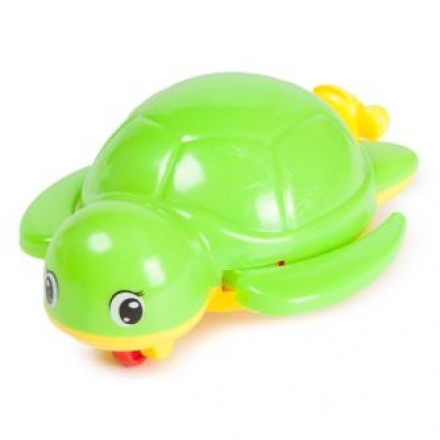 Игрушка для ванны BabyGo Морская черепашка зеленая