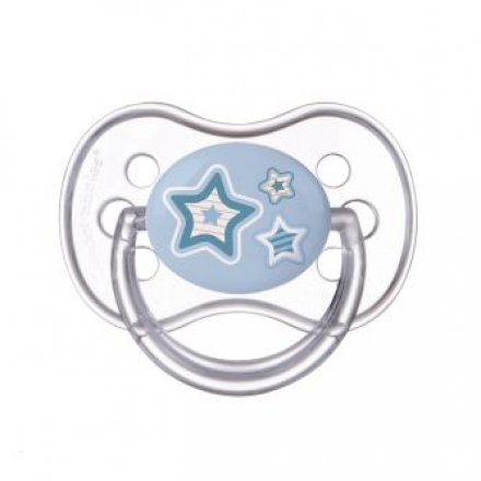 Пустышка Canpol Babies Newborn baby симметричная 6-18месяцев Голубая
