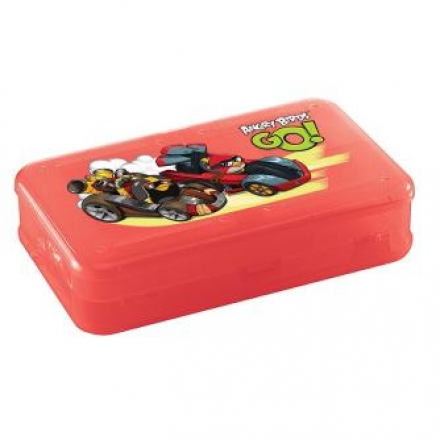 Коробка для мелочей Пластишка с декором Angry Birds в ассортименте