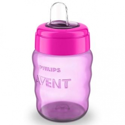 Чашка с носиком Philips Avent Comfort 260 мл 12 мес+ Розовая