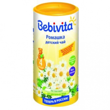 Чай Bebivita ромашка гранулированный 200г с 1месяцев