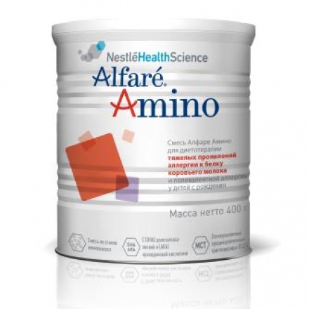Смесь Nestle Alfare Amino 400г с 0месяцев