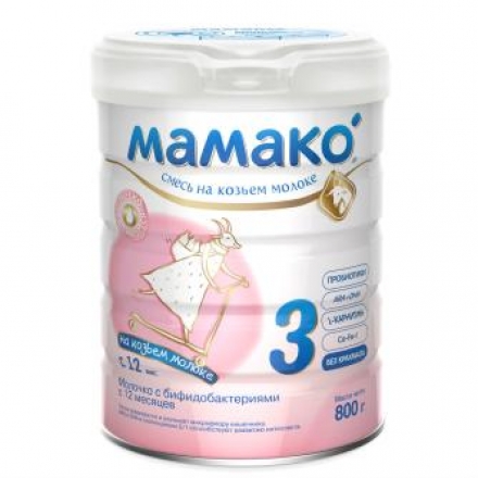 Напиток Мамако сухой козье молоко 800г с 12месяцев