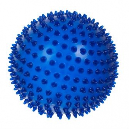 Мяч Малышок Ёжик 18 см синий
