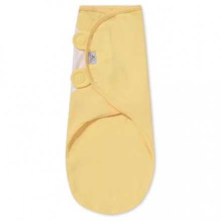 Пеленка на липучках Pecorella SwaddleFun XL 6.5-10кг Mid yellow